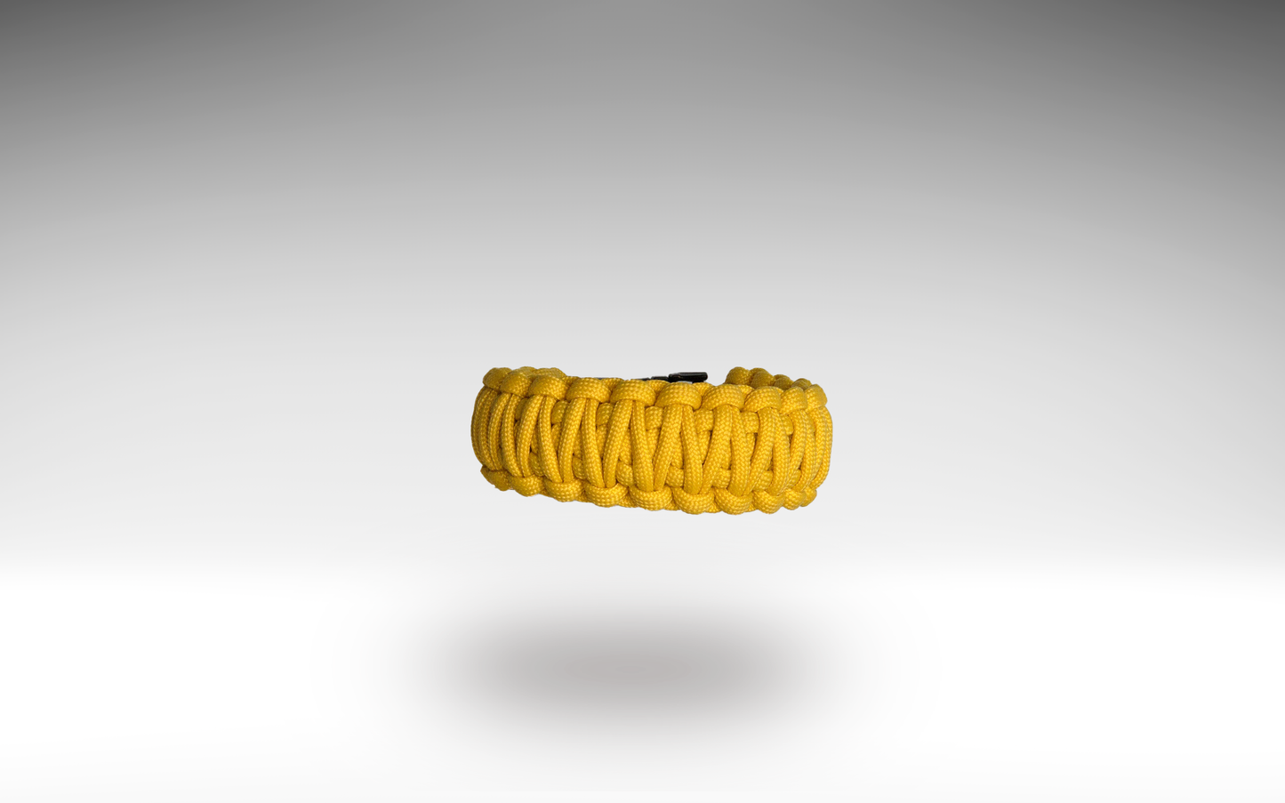 Pulsera Paracord COLOR MELLOW YELLOW con cierrre metalico de la colección Paracolor BGC Blakii