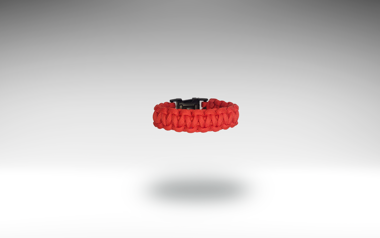 Pulsera Paracord Scarlet Rojo Buckle