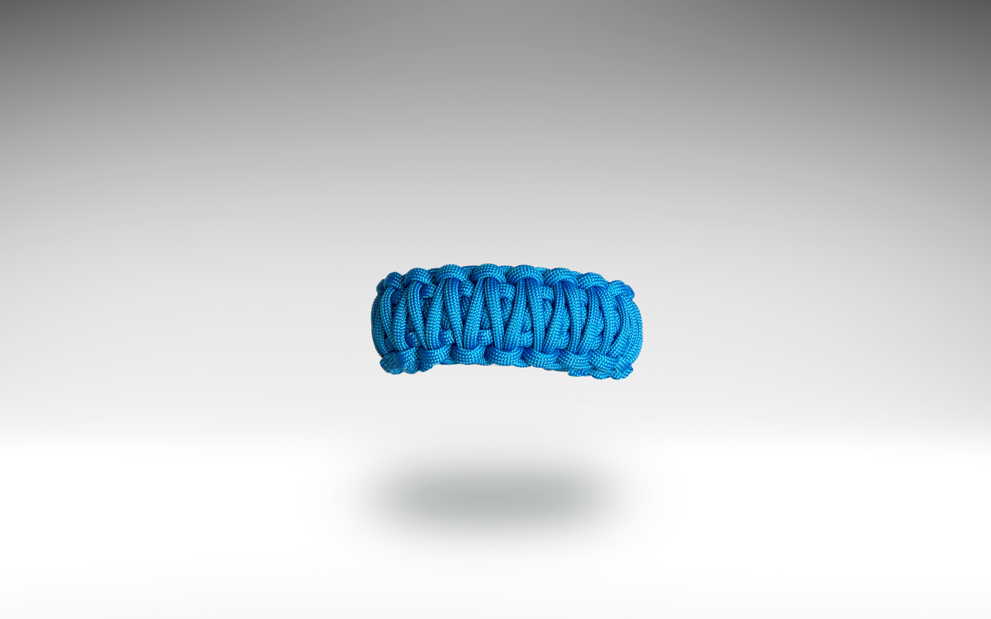 Pulsera Paracord COLOR GREECE BLUE con cierrre metalico de la colección Paracolor BGC Blakii