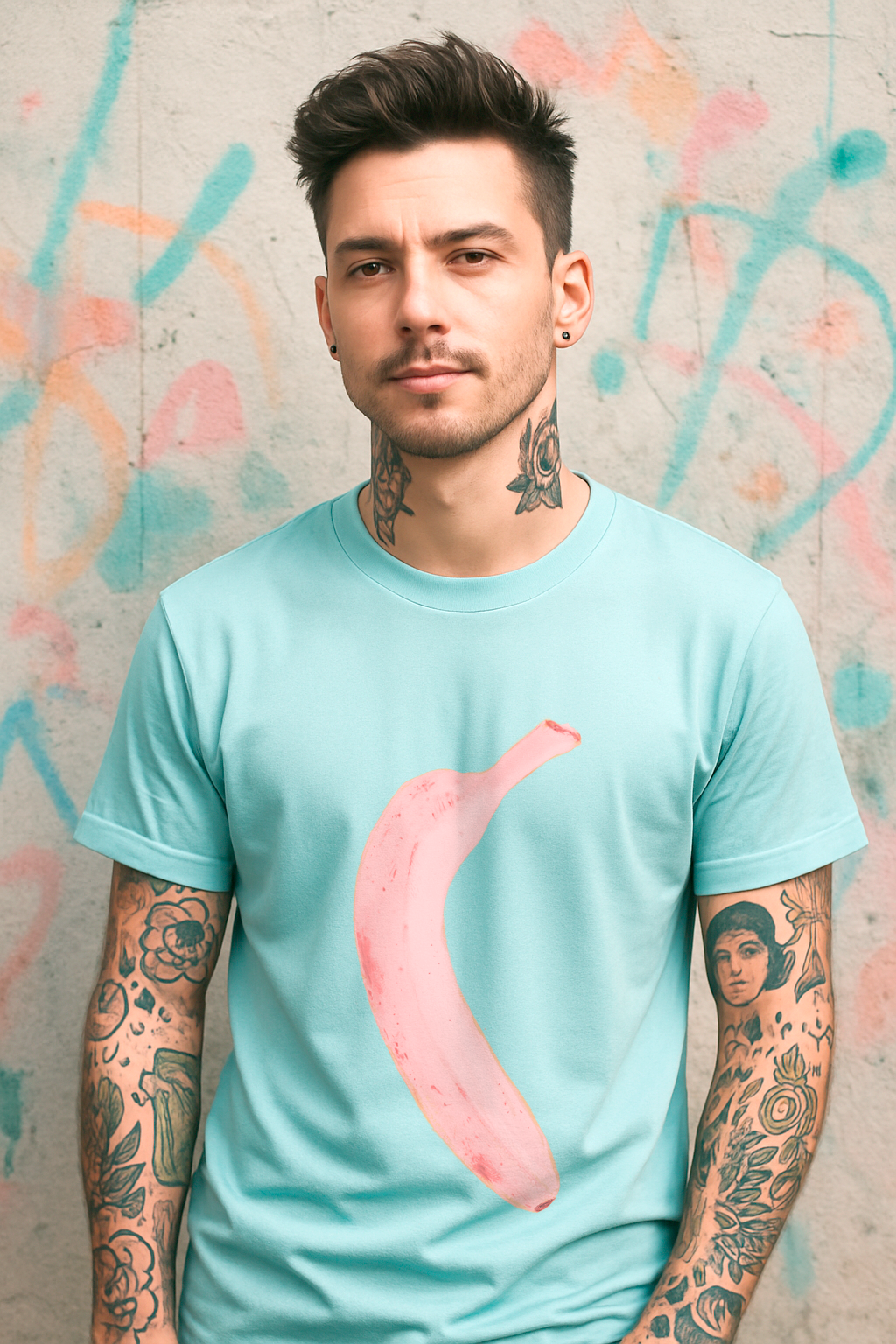 Camiseta Radical Banana Rosa