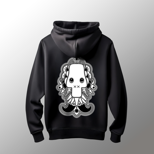 Sudadera Oversize con capucha Calavera