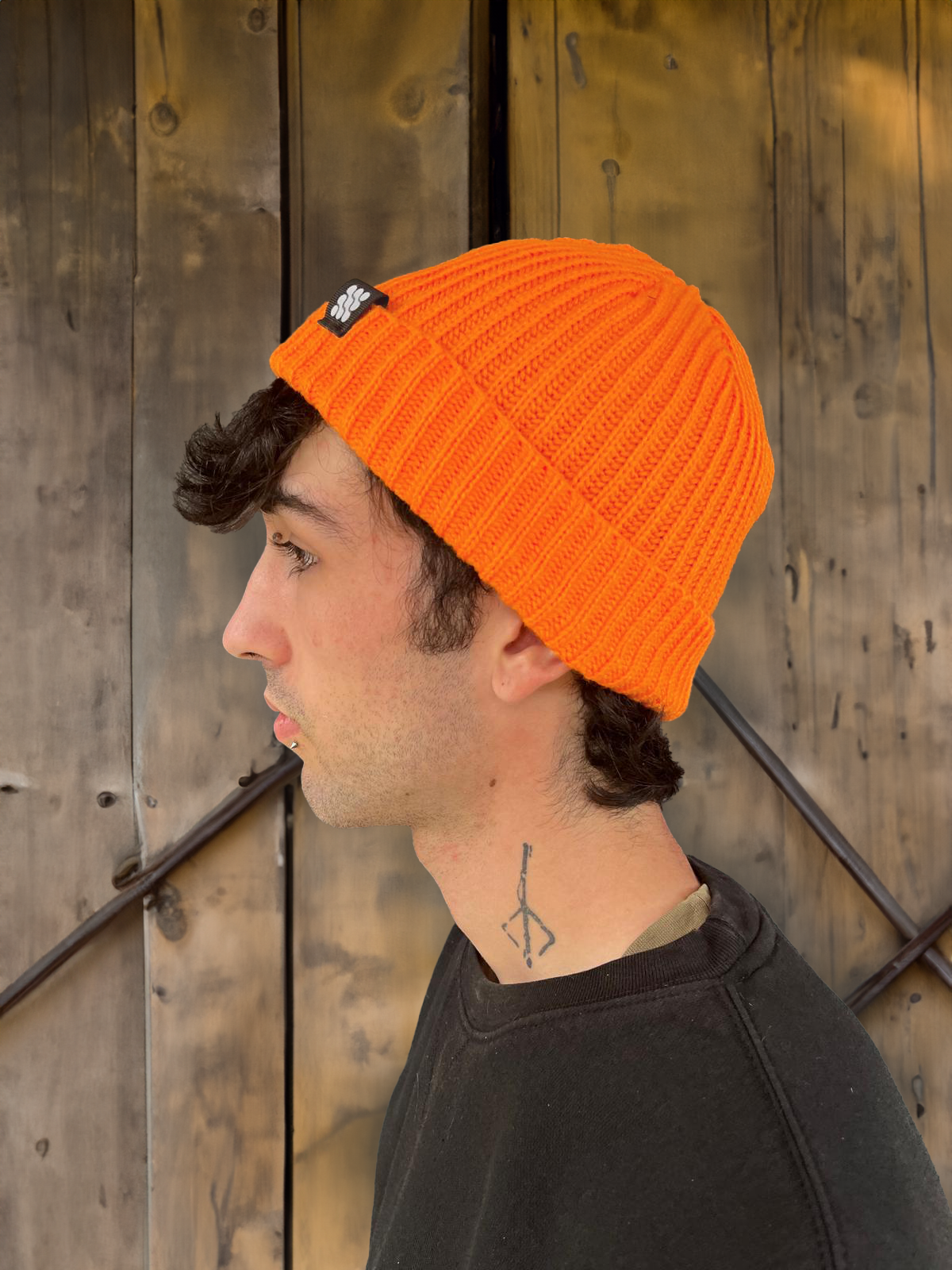 Beanie Fisherman Naranja Blakii